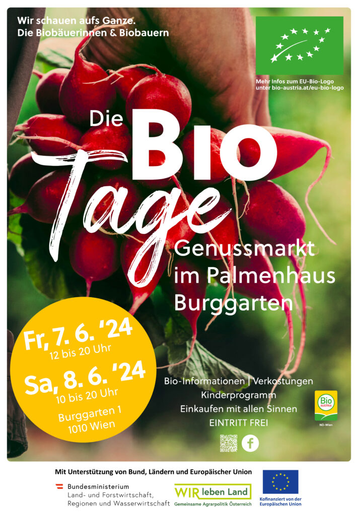 Bio Tage Genussmarkt Palmenhaus Burggarten